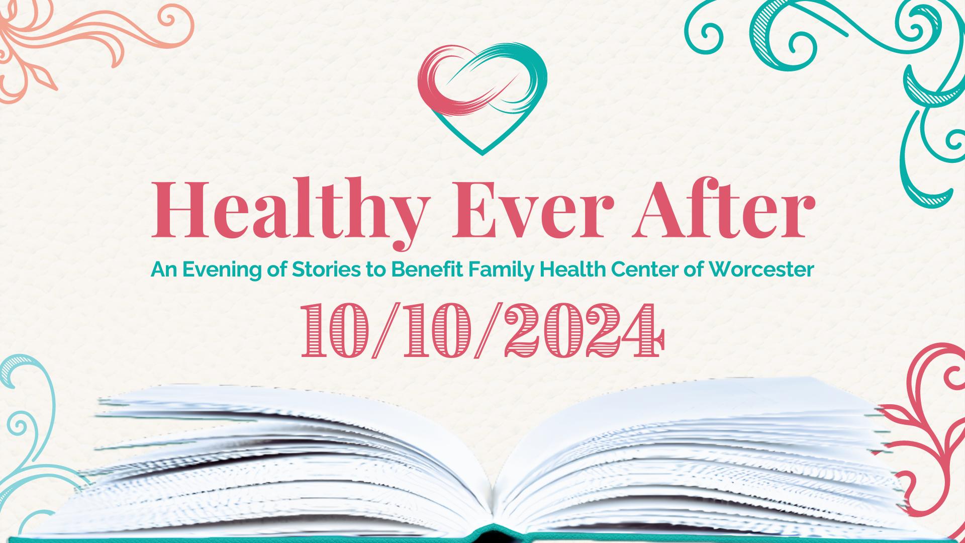 healthy ever after. event, fundraiser for family health center of worcester, october 10, 10/10/2024